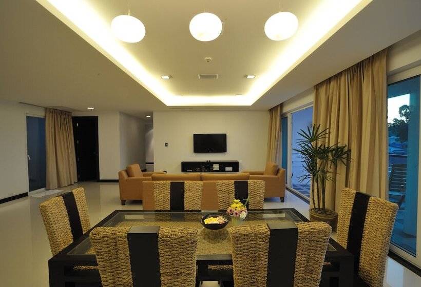 １ベッドルームペントハウスアパート, The Palms, Kamala Beach   Sha Extra Plus