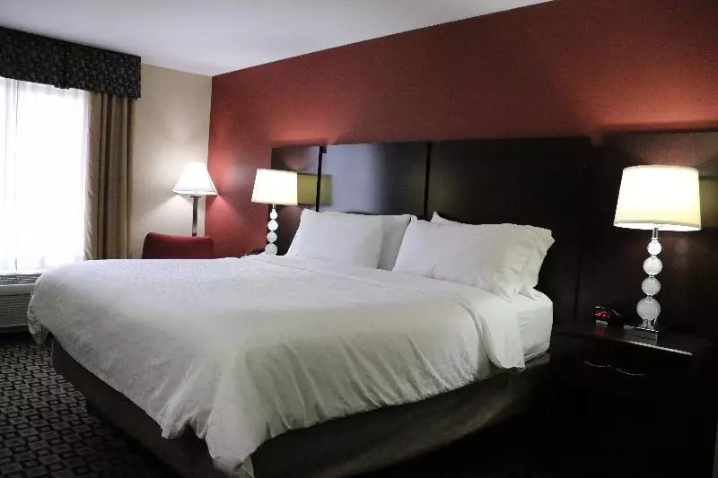 キングサイズベッドのスイートルーム, Holiday Inn Express Hotel & Suites Crawfordsville By Ihg