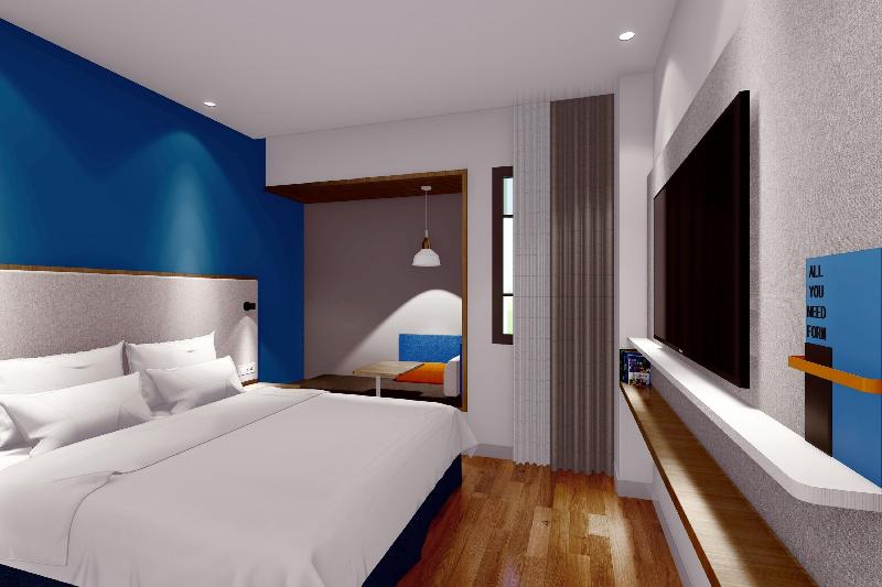 스탠다드 룸 킹사이즈 침대, Holiday Inn Express Shanghai Pudong Airport, An Ihg