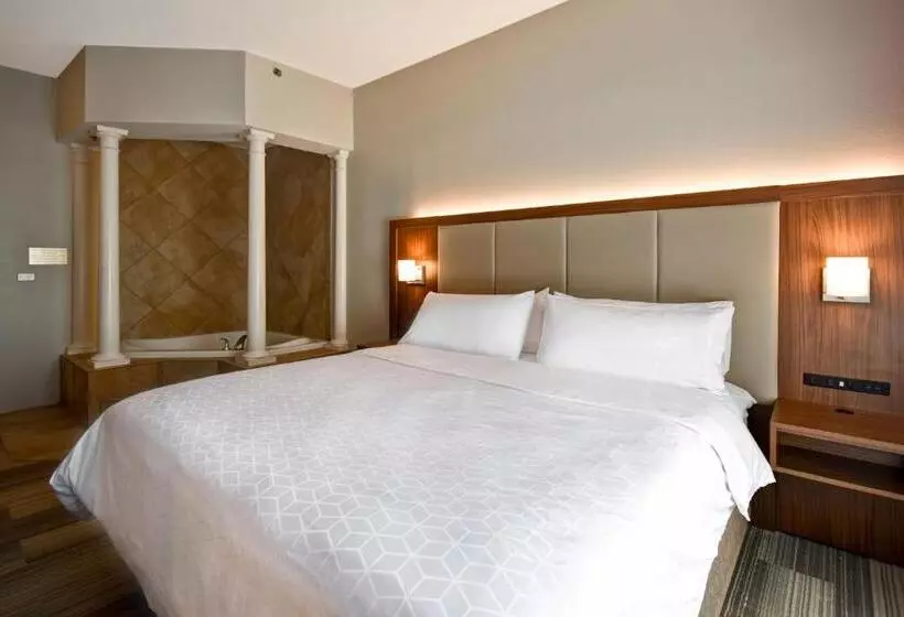 キングサイズベッドのスイートルーム, Holiday Inn Express & Suites Schererville, An Ihg
