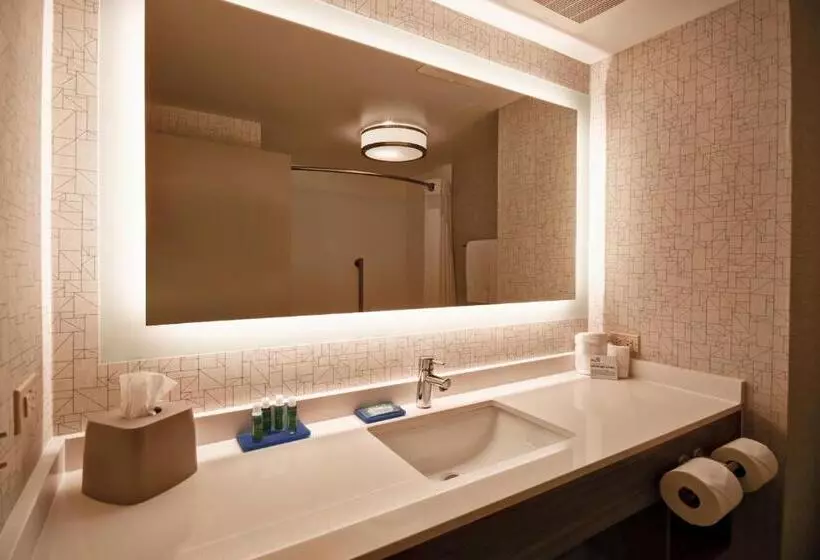 キングサイズベッドのスイートルーム, Holiday Inn Express & Suites Schererville, An Ihg