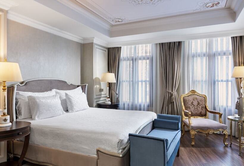 キングサイズベッド、ビュー付きデラックスルーム, Rixos Pera Istanbul