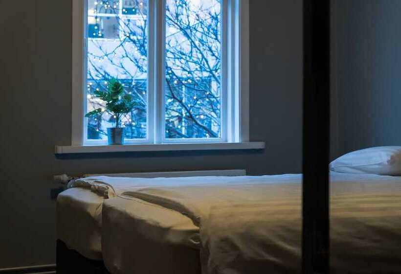 اتاق استاندارد با سرویس بهداشتی مشترک, Akureyri Backpackers