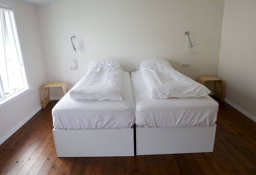اتاق استاندارد با سرویس بهداشتی مشترک, Akureyri Backpackers