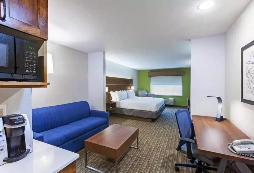キングサイズベッドのスイートルーム, Holiday Inn Express & Suites Tulsa S Broken Arrow Hwy 51 By Ihg