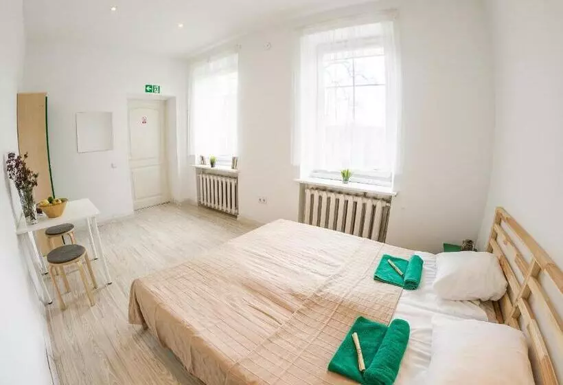 اتاق استاندارد با سرویس بهداشتی مشترک, Downtown Forest Hostel & Camping