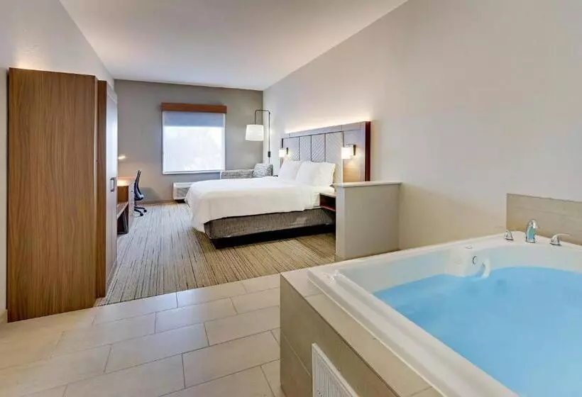 キングサイズベッドのスタンダードルーム, Holiday Inn Express Hotel And Suites Weatherford, An Ihg