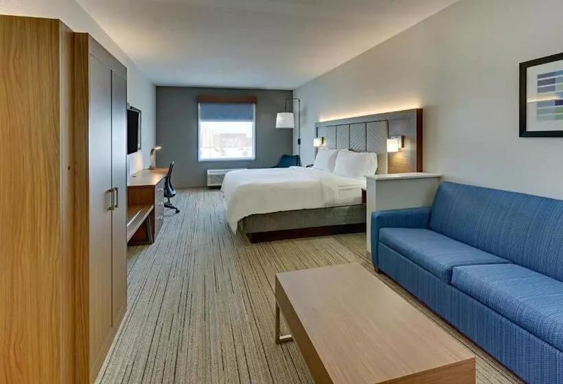 キングサイズベッドのスイートルーム, Holiday Inn Express Hotel And Suites Weatherford, An Ihg