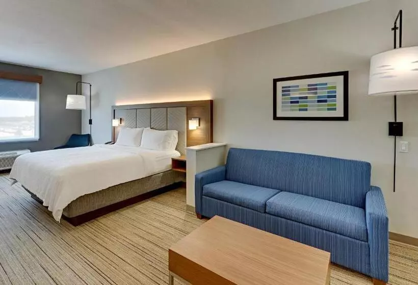 キングサイズベッドのスイートルーム, Holiday Inn Express Hotel And Suites Weatherford, An Ihg