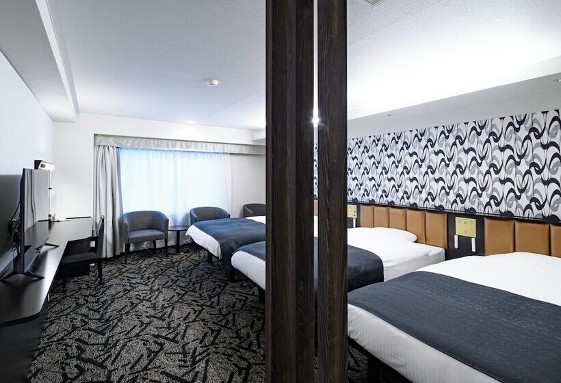 Номер Стандарт Трехместный, Apa Hotel Sapporo Odori Ekimae Minami