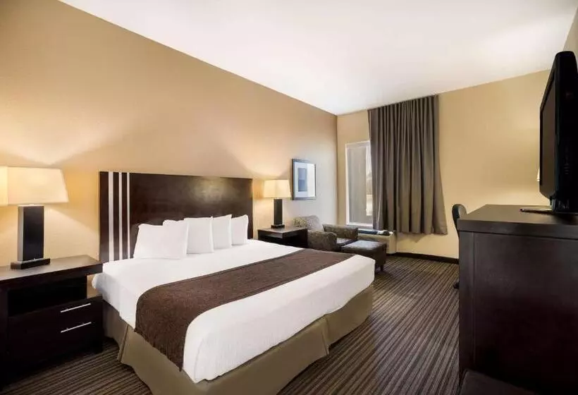 キングサイズベッドのスタンダードルーム, Best Western Houma Inn