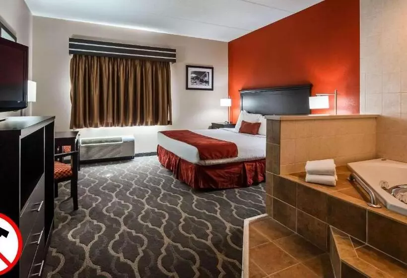 キングサイズベッドのスタンダードルーム, Best Western Inn At Blakeslee Pocono