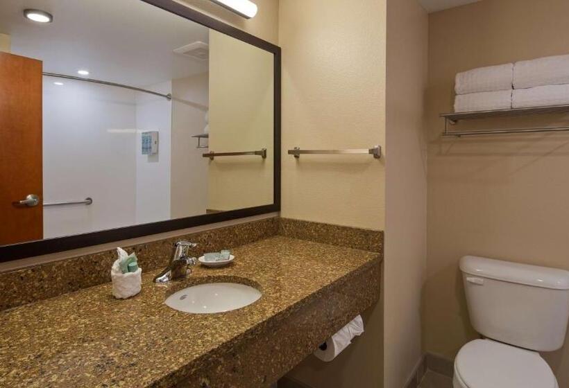 غرفة قياسية سرير كينج لذوى الإحتياجات الخاصة, Best Western Bronco Inn