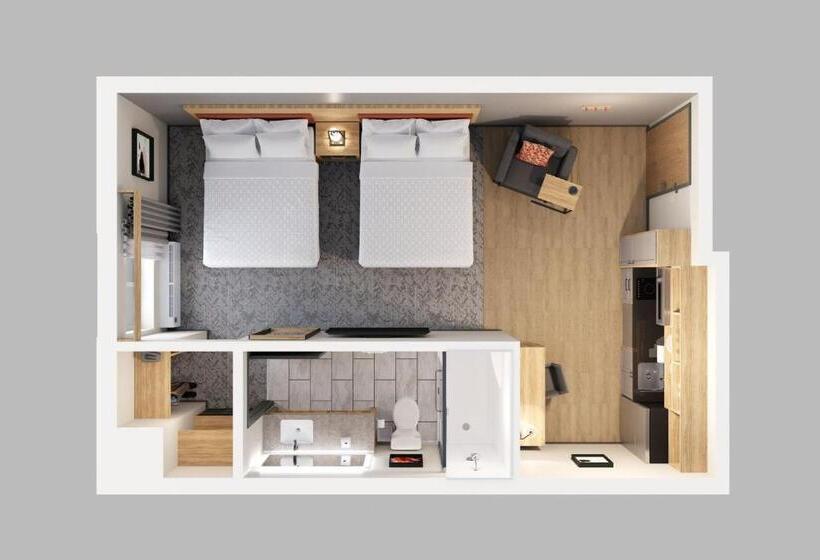 Студия Стандарт, Candlewood Suites Sheridan, An Ihg