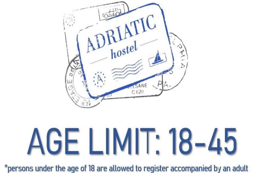 Кровать в Общей Комнате, Adriatic Hostel Youth Only