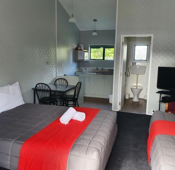 إستوديو قياسى ذو إطلالة, Ohakune Court Motel
