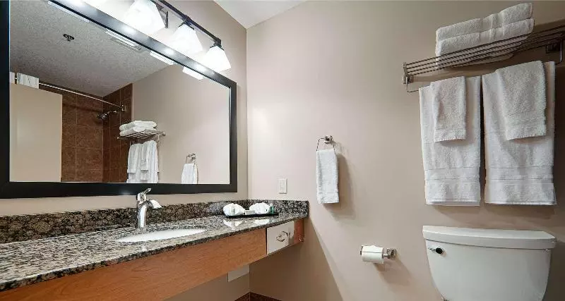 キングサイズベッドのスタンダードルーム, Best Western Plus Chateau Inn Sylvan Lake