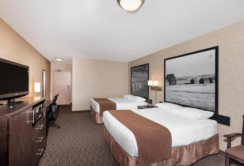 身障者適用スタンダードルーム, Ramada By Wyndham Estevan