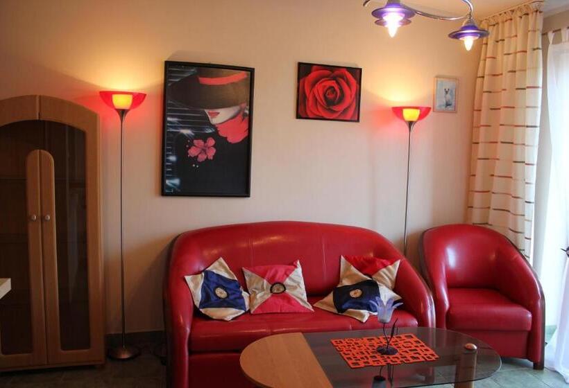 バルコニー付き1ベッドルームアパートメント, Gościniec Nad Zalewem Sosina