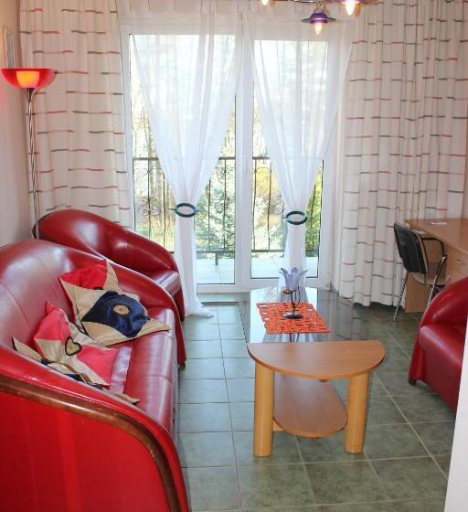 バルコニー付き1ベッドルームアパートメント, Gościniec Nad Zalewem Sosina