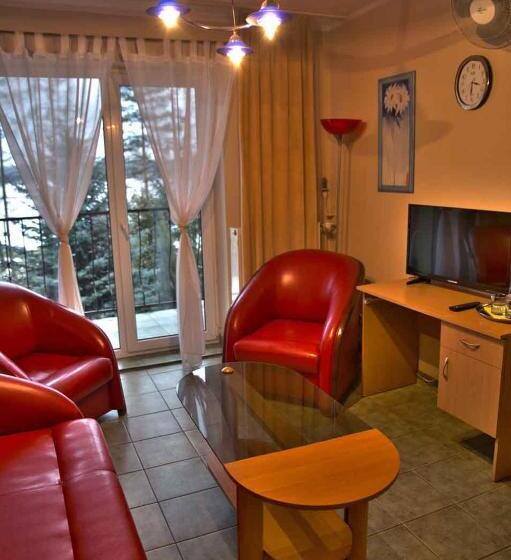 バルコニー付き1ベッドルームアパートメント, Gościniec Nad Zalewem Sosina