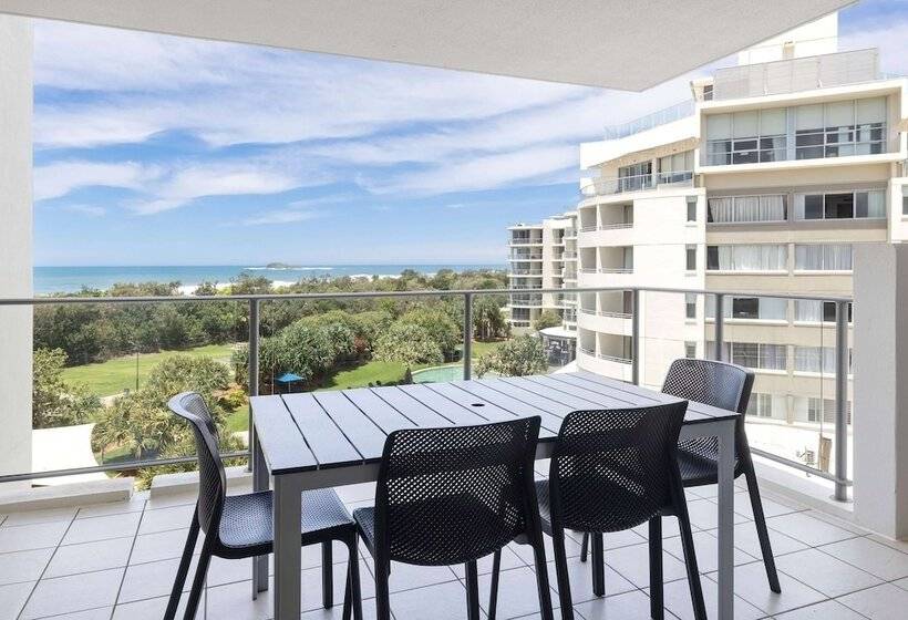 آپارتمان 2 خوابه با چشمانداز دریا, Ramada By Wyndham Marcoola Beach