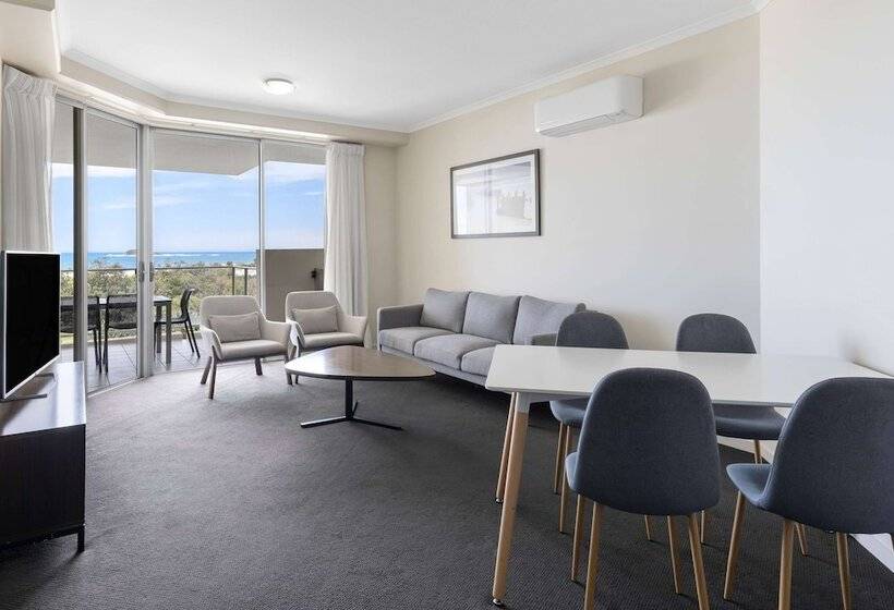 آپارتمان 2 خوابه با چشمانداز دریا, Ramada By Wyndham Marcoola Beach