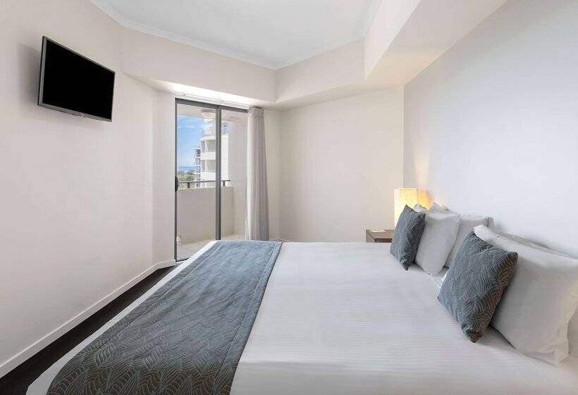 آپارتمان 2 خوابه با چشمانداز دریا, Ramada By Wyndham Marcoola Beach