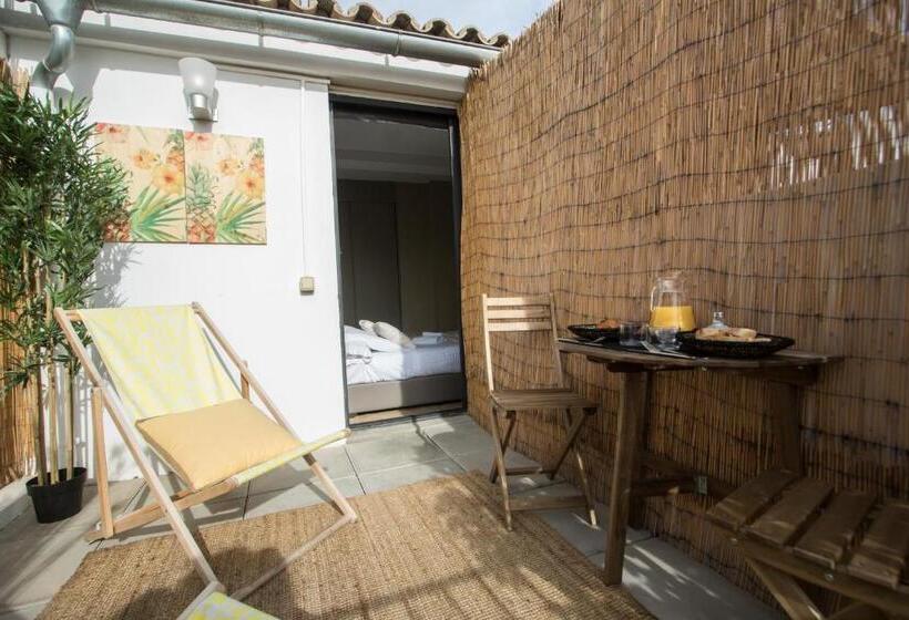 غرفة قياسية مزوَّدة بتراس, Cosy Rooms Bolsería