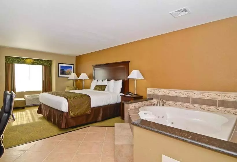 キングサイズベッドのスタンダードルーム, Best Western California City Inn & Suites