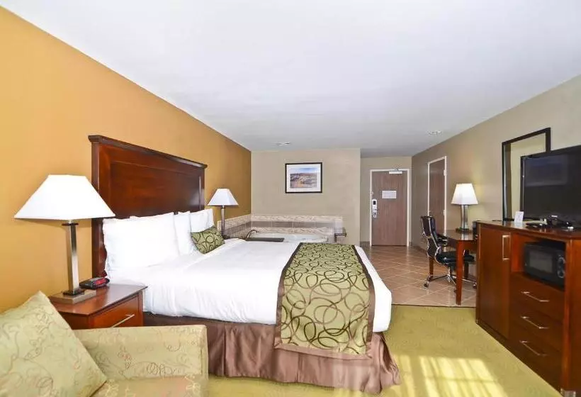キングサイズベッドのスタンダードルーム, Best Western California City Inn & Suites