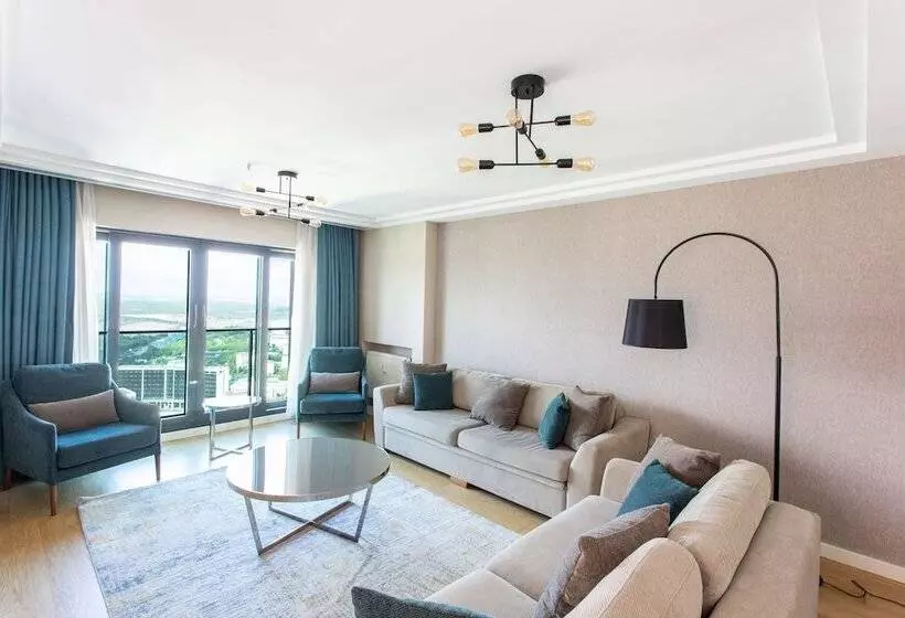 景色の見える一ベッドルームアパートメント, Radisson Residences Avrupa Tem Istanbul
