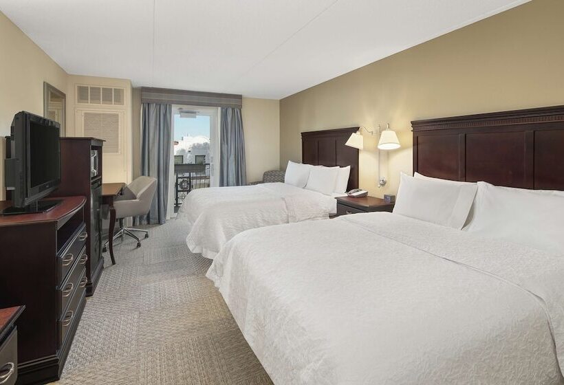 חדר סטנדרט שתי מיטות זוגיות, Hampton Inn Fairhopemobile Bay