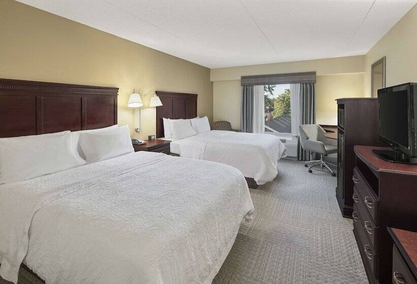 חדר סטנדרט שתי מיטות זוגיות, Hampton Inn Fairhopemobile Bay