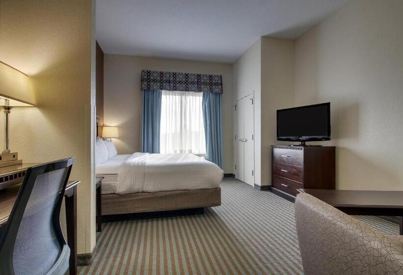 身障者適用キングサイズベッドルーム, Holiday Inn Express Leland Wilmington Area, An Ihg