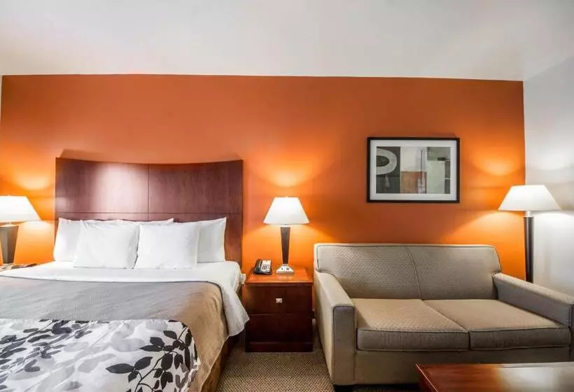 キングサイズベッドのスイートルーム, Sleep Inn & Suites Lawton Near Fort Sill