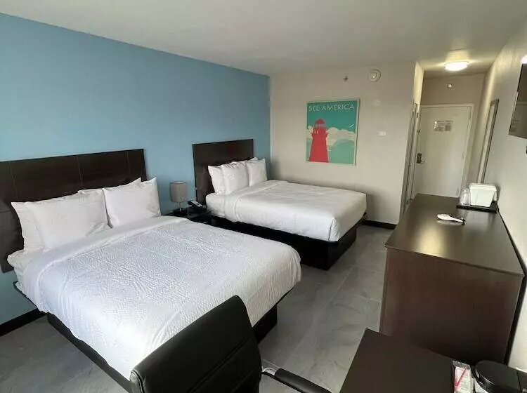 اتاق استاندارد با 2 تخت دوبل, Travelodge By Wyndham Ozone Park