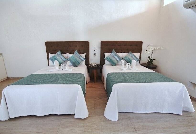 带2个双人床的标准工作室, Los Milagros