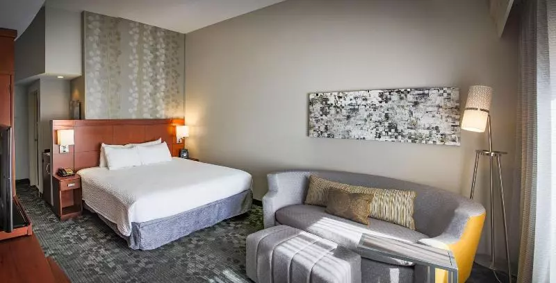 キングサイズベッドのスタンダードルーム, Courtyard By Marriott Norman