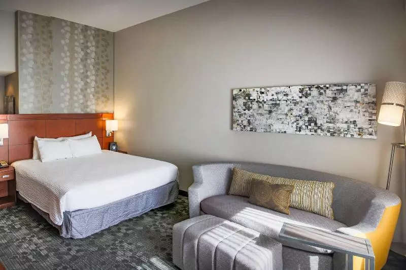 キングサイズベッドのスタンダードルーム, Courtyard By Marriott Norman