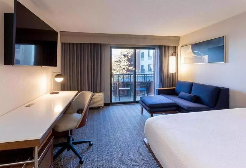 身障者適用キングサイズベッドルーム, Courtyard Minneapolis St. Paul/roseville