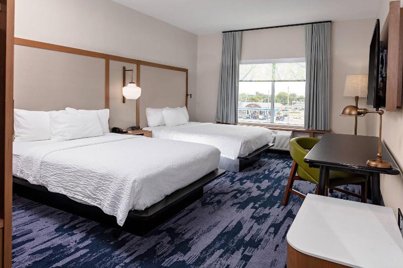 غرفة قياسية مطلّة علي البحيرة, Fairfield By Marriott Port Clinton Waterfront