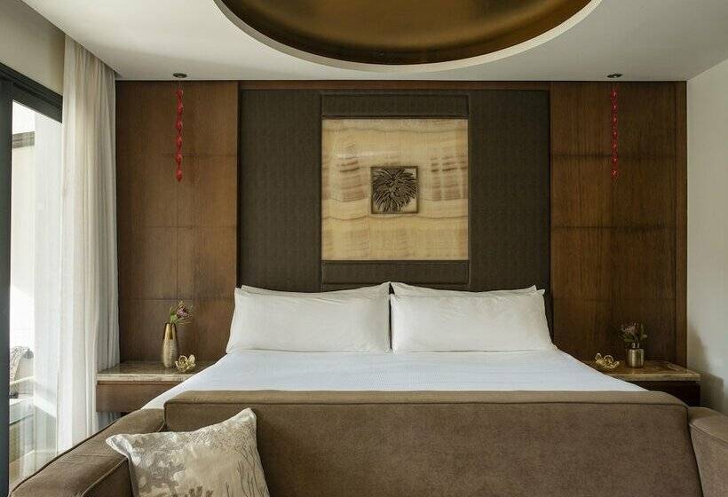 디럭스 룸 측면 바다 전망, Gran Melia Palacio De Isora Resort & Spa