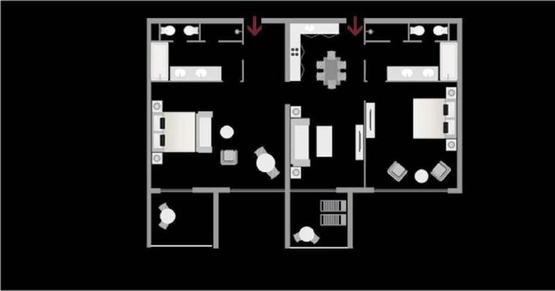 침실 2개 스위트, Gran Melia Palacio De Isora Resort & Spa