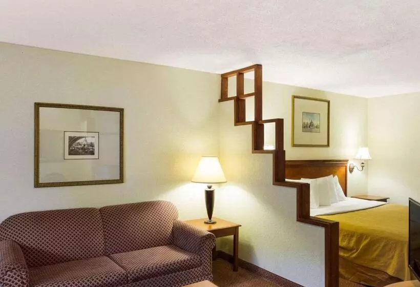 キングサイズベッドのスタンダードルーム, Rodeway Inn & Suites South Of Fiesta Park