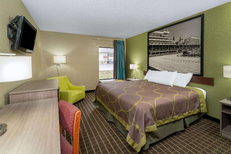 带大床的标准间, Super 8 By Wyndham Shepherdsville Louisville South I65