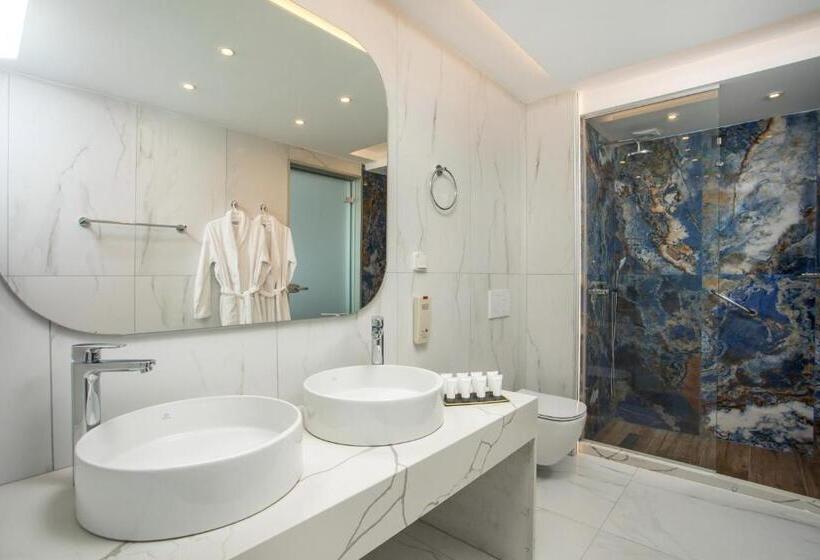 جناح إدارى مطل على البحر, Lindos White Hotel & Suites