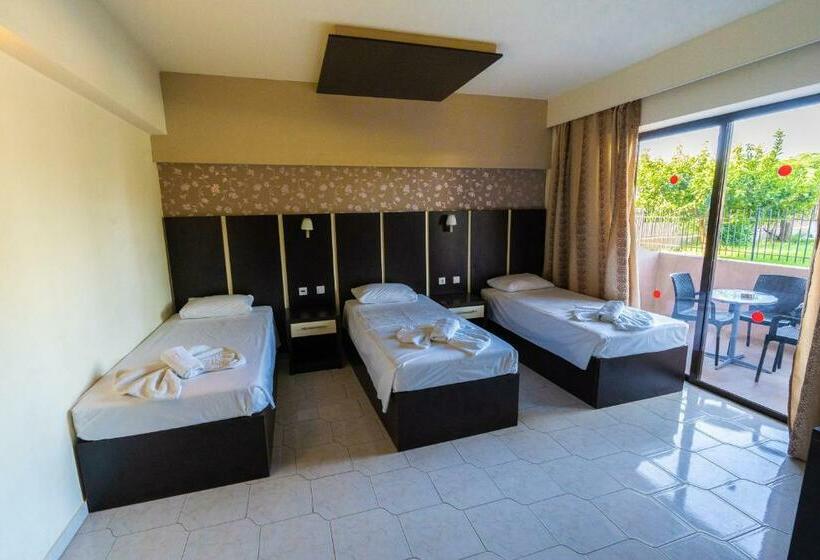 스탠다드 스튜디오 풀장 전망, Rose Hotel Faliraki