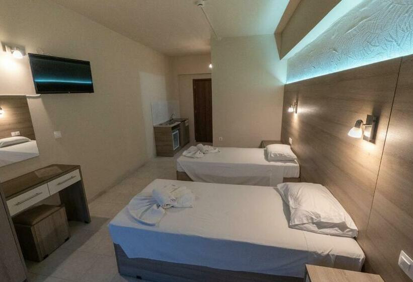 스탠다드 스튜디오 풀장 전망, Rose Hotel Faliraki