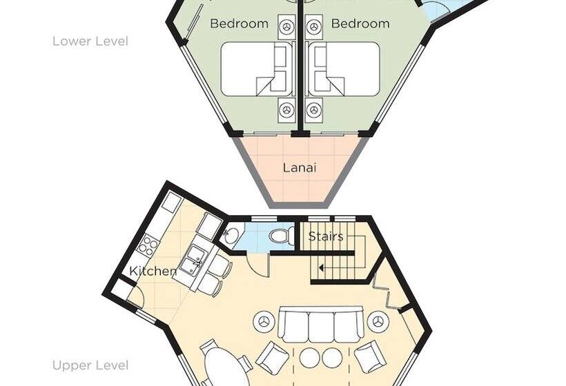スタンダードルーム, Wyndham Mauna Loa Village